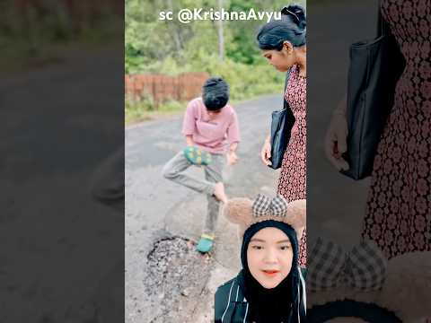 sendal nya kebawa pergi‼️KrishnaAvyu thumbnail