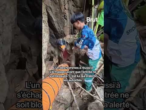 7 personnes coincées dans une grotte depuis 5 jours. thumbnail
