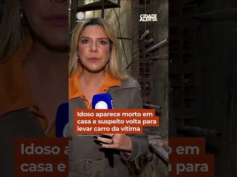 Idoso aparece morto em casa e suspeito volta para levar carro da vítima #Shorts #CidadeAlerta thumbnail