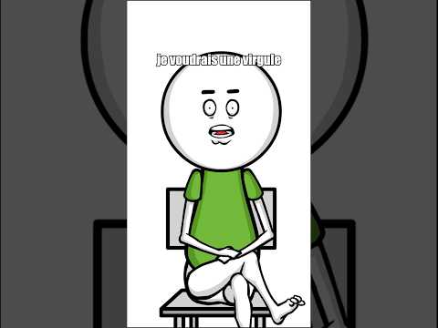 @Francktiktologue - La virgule qui change tout 👀 #shorts #animation #humour #drole #sketch thumbnail