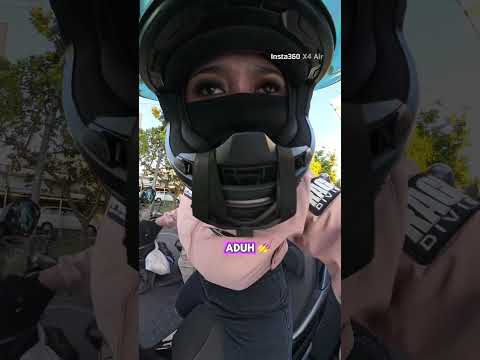 ajarin marah ih ? #silvadmy #ladybiker #motovlog thumbnail