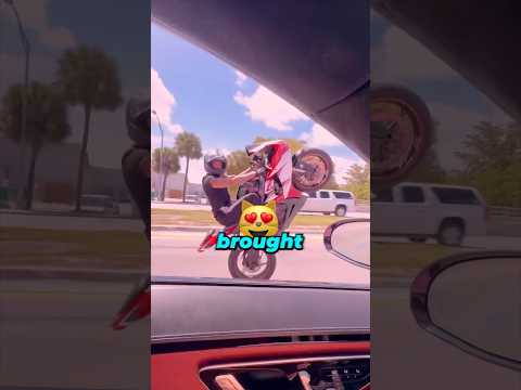 Biker Does Drive by Rizz 😭 thumbnail