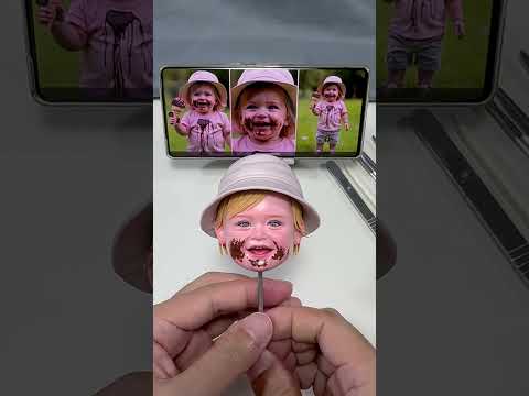A cute little bobblehead kid, made by hand from clay. thumbnail