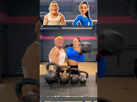 🦠Rezo Hulk vs Avrora @AngelAvrora: CRAZY Kettlebell Battle!💥🏋️‍♂️#strong #challenge #rezohulk thumbnail