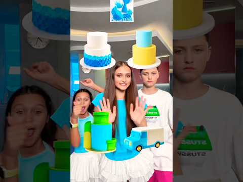 WAIT…Who decorated it better? 🎂🍓@_miss_tais_ @markchirkin #familyfirst #youtube thumbnail