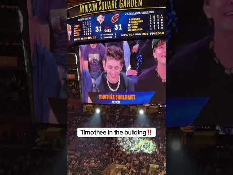 Chalamet in the building! thumbnail