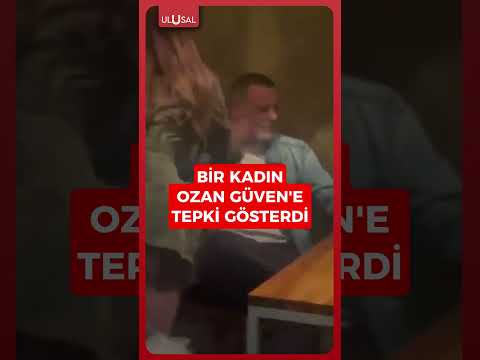 Kadıköy'de bir kadın aynı mekanda bulunduğu Ozan Güven'e tepki gösterdi #shorts #keşfet #istanbul thumbnail