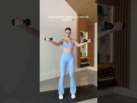 this 7 min arm workout will HUMBLE you! thumbnail