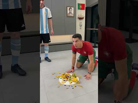 The Lego Cup is my favorite gift! #ronaldo thumbnail