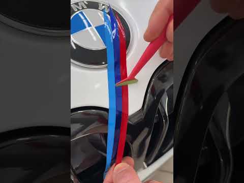 BMW X7 Hood Sticker Mod in M Power Colors 🚗🎨✨ thumbnail