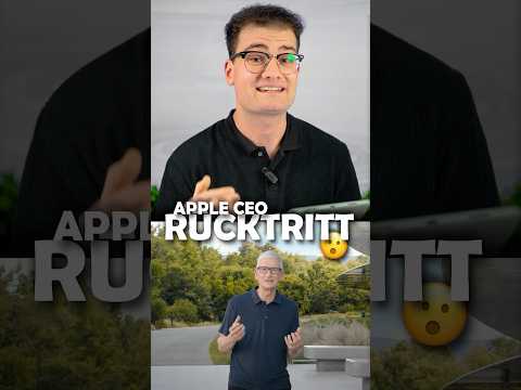 📰 Tim Cook TRITT ZURÜCK: Apple hat einen neuen Chef und CEO | DasIstJay | #Shorts thumbnail