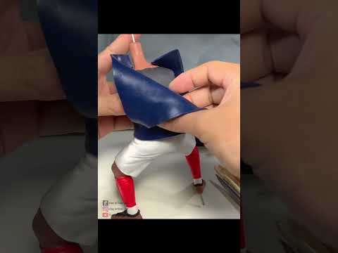 Part 2 ：Crafting Mbappé’s Jersey and Pose | Handmade Clay Figure thumbnail