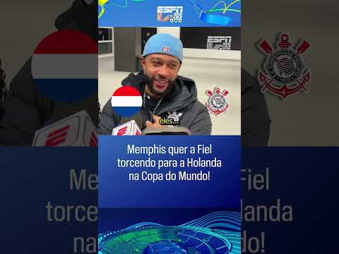 O MEMPHIS QUER A FIEL TORCENDO PRA HOLANDA NA COPA DO MUNDO 🇳🇱🇳🇱🇳🇱 #shorts thumbnail