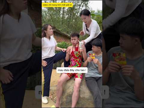 Bố tôi dạy dỗ hai chị gái láo toét #shorts thumbnail