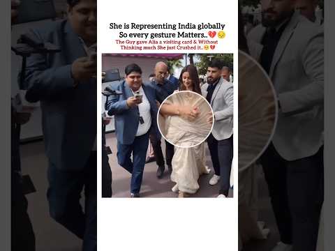Every gesture creates an impression? #aliabhatt #cannes2026 #shorts #short thumbnail