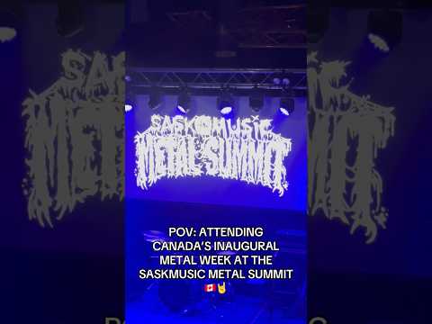 NUCLEAR BLAST RECORDS - Attending the SaskMusic Metal Summit in Saskatoon (SHORTS) thumbnail