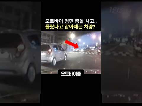 배달기사 뺑소니 차량 앞을 망설임 없이 막아선 스포츠카의 용기 thumbnail