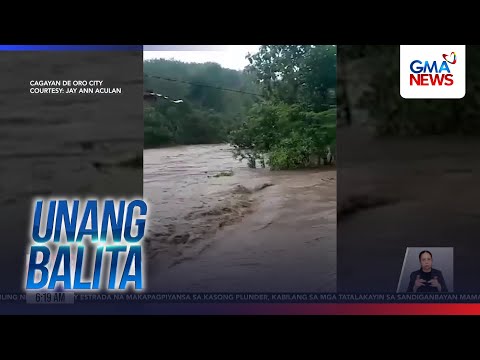 Ilang residente, naperwisyo ng baha matapos umapaw ang ilog sa Cagayan de Oro | Unang Balita thumbnail