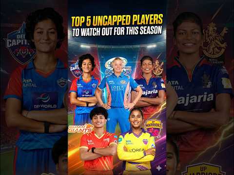 Top 5 Uncapped Players To Watch In WPL 2026 #shorts thumbnail