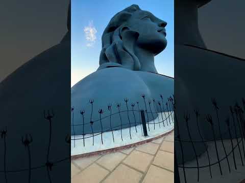 #adiyogi statue in #bangalore #adiyogishivastatue #shiva #ishafoundation #sadhguru #trending thumbnail