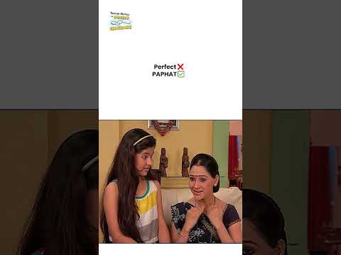 Perfect❌PAPHAT✅ ! #tmkoc #funny #comedy #taarakmehta #jethalal #daya thumbnail
