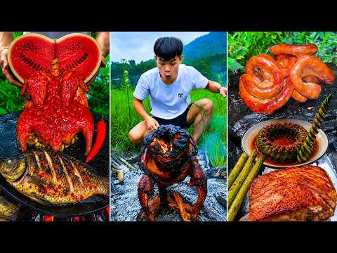 Best real food ever! | Grilled Chicken, Watermelon Heart | TikTok Funny Videos thumbnail