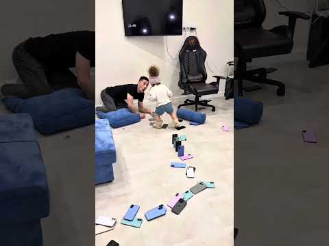 Baby baby run and very funny mira cat mode😱❤️ thumbnail