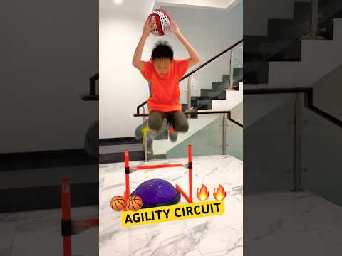 AGILITY CIRCUIT 🔥 GOTTA RUN FAST ⚡️ SPEED UP #shorts #speedandagility #ninjago thumbnail