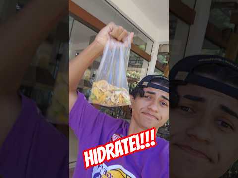 HIFRATEI AS FRUTAS DESIDRATADAS!!!#shorts thumbnail