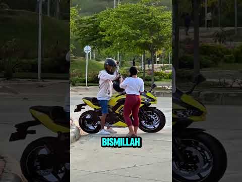 Ayşe Yeni Motorumla Poz Veriyor ?️ #shorts thumbnail