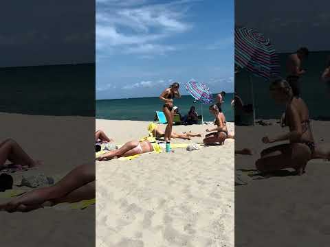 🇺🇸 Beautiful day at Miami beach thumbnail