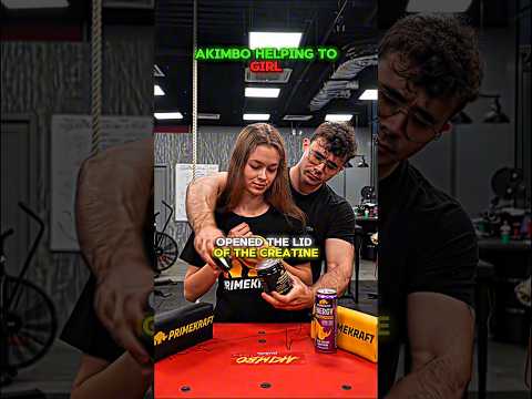 Akimbo Helped To Girl and Don't Expected This #armwrestling thumbnail