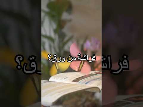 هل يمكن صنع فراشة متحركة باستخدام الورق والسلك فقط؟#shorts #diy #miwuscience thumbnail