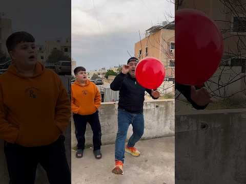 عماد فقع البالون// #issahajaj #funny thumbnail