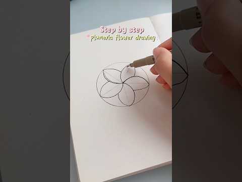 Learn to draw flowers with easy tutorials?✍️ #shorts #art #drawing #artist #youtubeshortsviral thumbnail