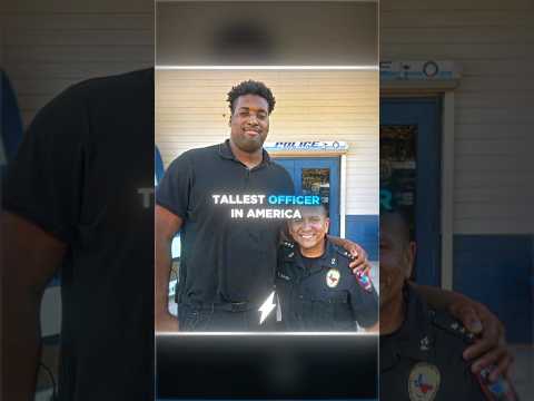 The Tallest Cop In America…😳🚨 thumbnail