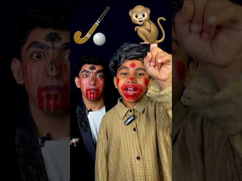 Monkey Baby🐵🧟‍♂️☠️VsBhootiya Teacher🧟‍♂️🧟‍♀️💀Look Challenge #shorts #ytshorts #bhoot thumbnail