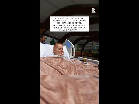 La terapia intensiva è un giardino sul tetto dell'ospedale. I pazienti: "Meraviglioso poter uscire" thumbnail