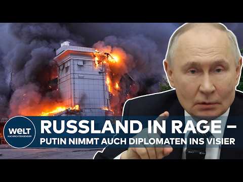 UKRAINE-KRIEG: Massive russische Luftangriffe auf Kiew - Putin nimmt Diplomaten ins Visier thumbnail