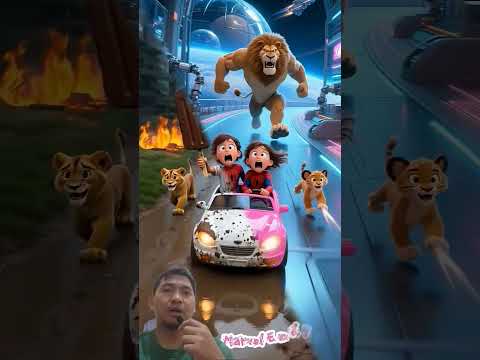 itu singa atau bapak!#shorts thumbnail