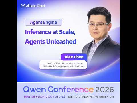 Qwen Conference 2026 | Speaker Spotlight | Alex Chen thumbnail
