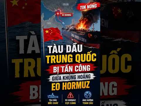 Tin quân sự | Tàu Dầu Trung Quốc Bốc Cháy Giữa Khủng Hoảng Eo Hormuz #news #tinquansu #tinthegioi thumbnail