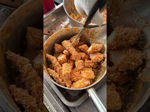 One order of crispy giant chicken tender, please 🍗✨ thumbnail