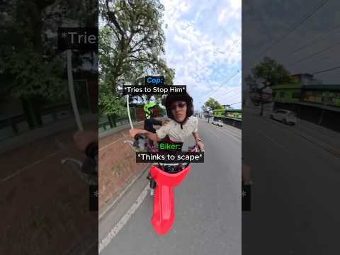 Biker Escapes From Police Control ??‍♂️ thumbnail
