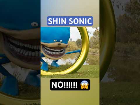 I'm Trapped with Shin Sonic... 😨 (He's Blocking Me!) #ShinSonic #SonicTheHedgehog #GamingShorts thumbnail