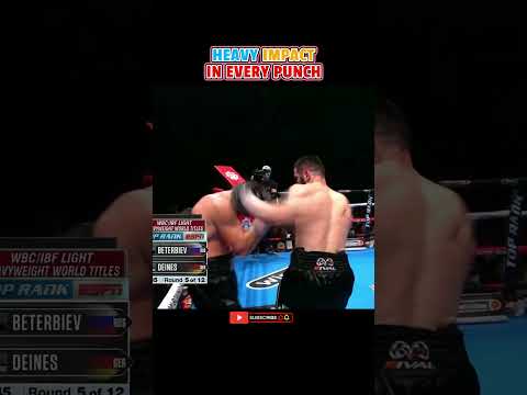 Artur Beterbiev VS. Adam Deines | HIGHLIGHTS   #boxing #sports #combat thumbnail