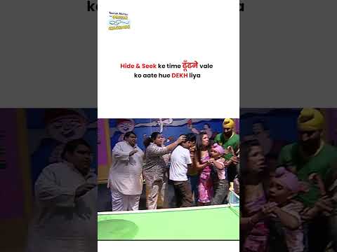 Hide & Seek Scenes !   #tmkoc #funny #comedy #taarakmehta #jethalal #daya thumbnail