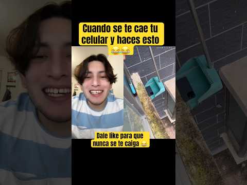 Cuando se te cae tu celular y haces esto 😂😂 - Hey Crispin #humor thumbnail