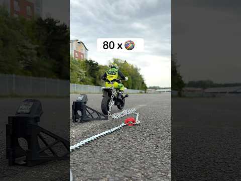 Motorcycle vs Rubber Bands! thumbnail