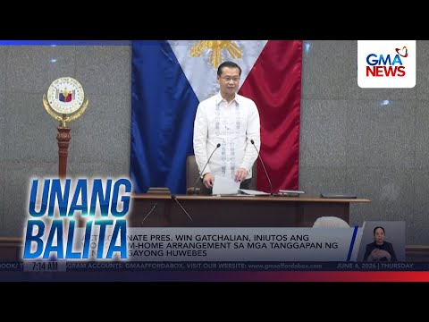 Acting SP Win Gatchalian, iniutos ang WFH arrangement sa mga tanggapan...  | Unang Hirit thumbnail